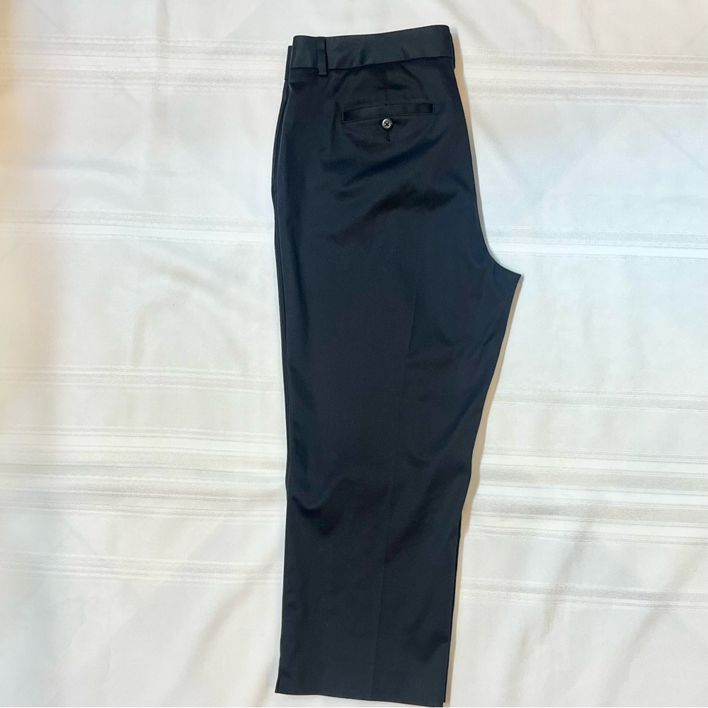 Orvis Navy Capris Wrinkle-Free‎ Cropped Chinos Sz 14 EUC - Picture 9 of 15